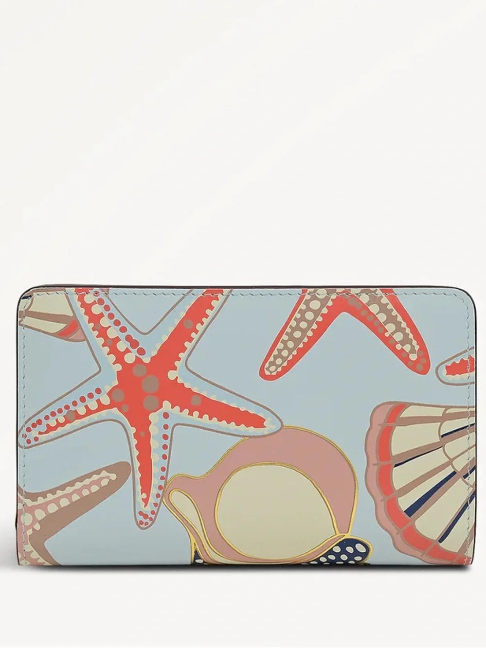 NWT-Radley London-Picton Place-Medium Bifold Wallet-Seashell Pattern-$108